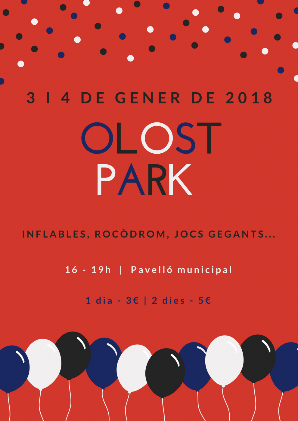Torna l'Olost Park els dies 3 i 4 de gener de 2018